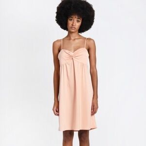 Lili Sidonio Molly Bracken satin spaghetti strap mini dress size Medium